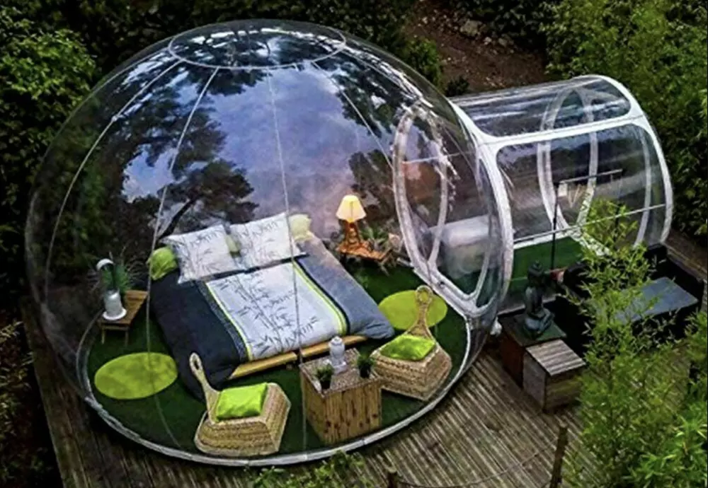 inflatable bubble shaped camping tent